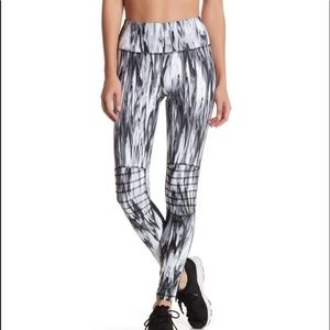 C&C California HIGH-WASIT MESH PANEL / MOTO LEGGING
